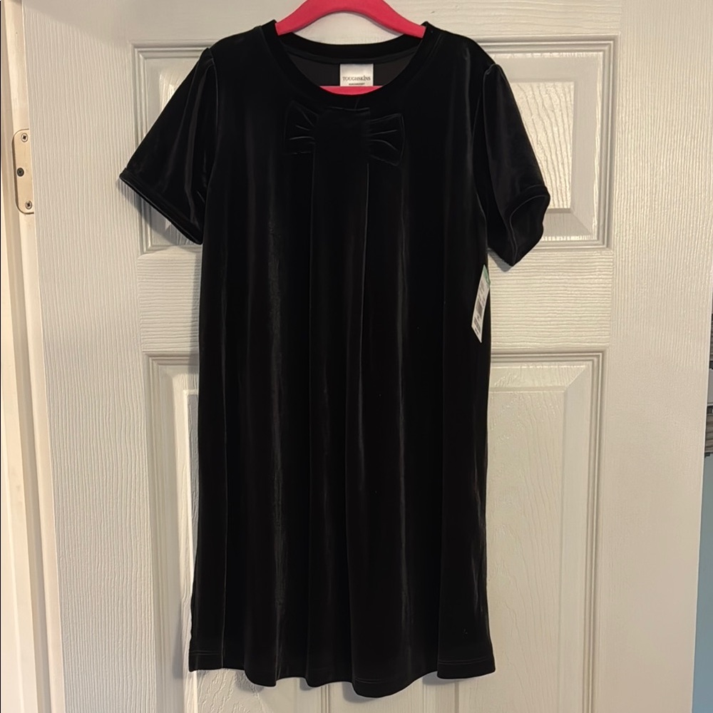 Black Velvet Kids Dress